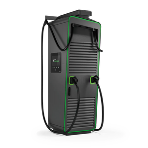 Alpitronic HYC400 DC ταχυφορτιστής 400 kW — μπροστινή όψη με Cable Management System