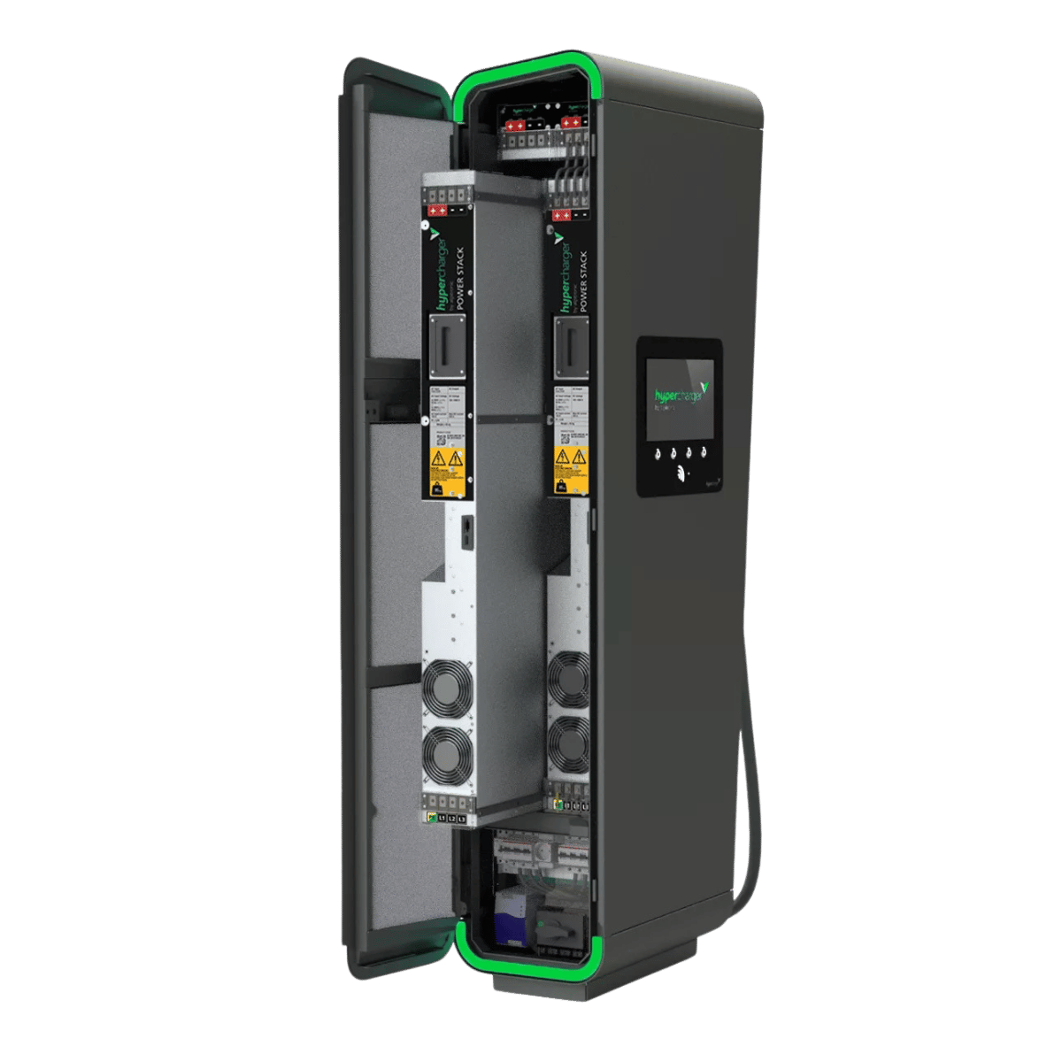 Alpitronic HYC200 — σύνδεση 4G WiFi Ethernet OCPP για απομακρυσμένη διαχείριση
