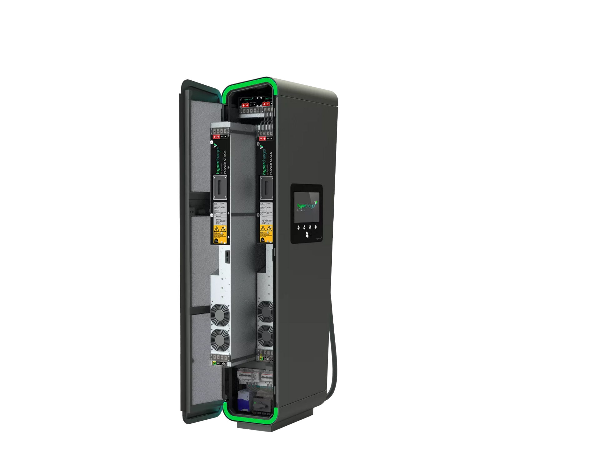 Alpitronic HYC200 — σύνδεση 4G WiFi Ethernet OCPP για απομακρυσμένη διαχείριση