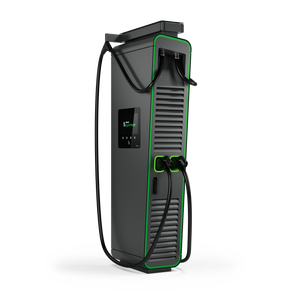 Alpitronic HYC200 θύρες CCS2 CHAdeMO και Cable Management System