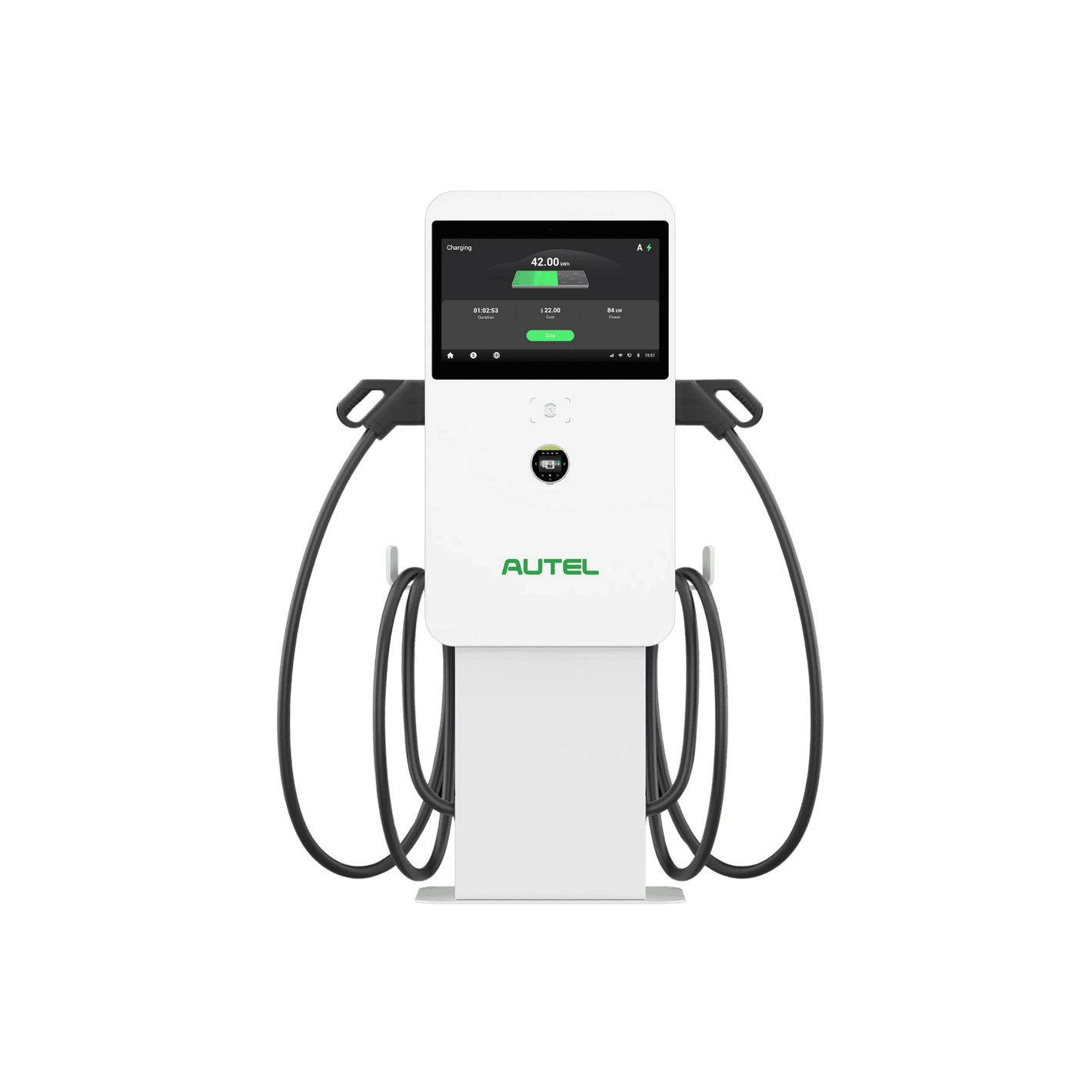 Autel MaxiCharger DC Compact 50kW ταχυφορτιστής DC με διπλή θύρα CCS